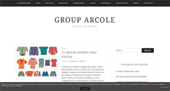 Desktop Screenshot of groupe-arcole.net